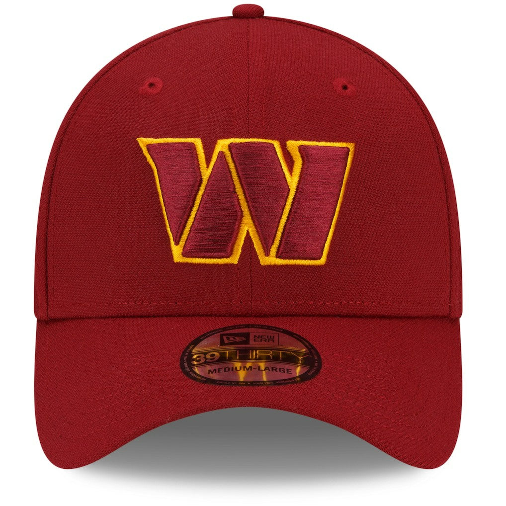 Washington Commanders New Era Team Classic 39THIRTY Flex Hat Burgundy