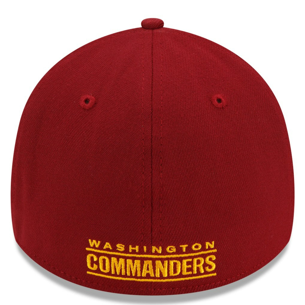 Washington Commanders New Era Team Classic 39THIRTY Flex Hat Burgundy