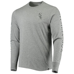 Chicago White Sox '47 Team Long Sleeve T-Shirt - Heathered Gray - 47 brand Discount