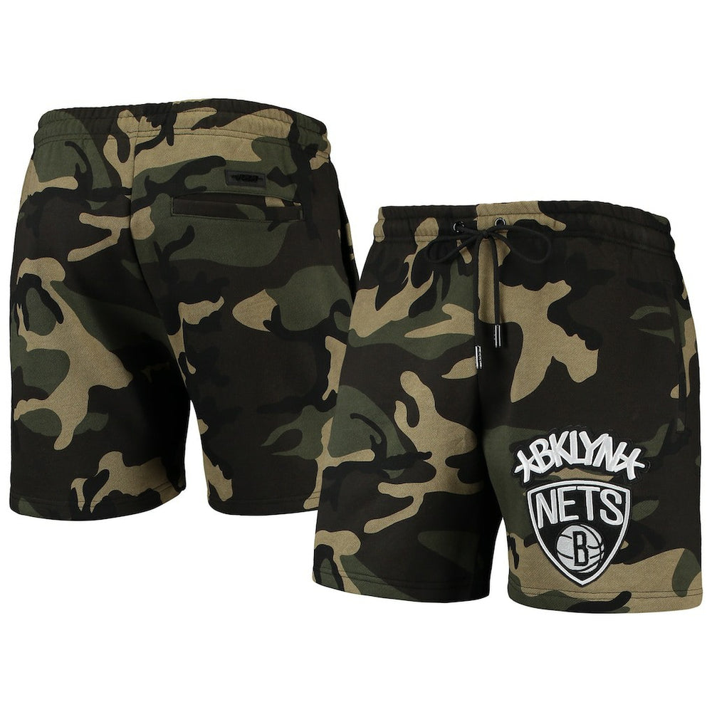 Brooklyn Nets Pro Standard Team Shorts Camo