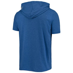 Chicago Cubs New Era Hoodie T-Shirt - Heathered Royal - New Era Sale