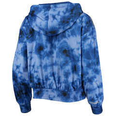 Philadelphia 76ers Women's Galaxy Sublimated Windbreaker Pullover Full-Zip Hoodie Royal | Mitchell & Ness discount