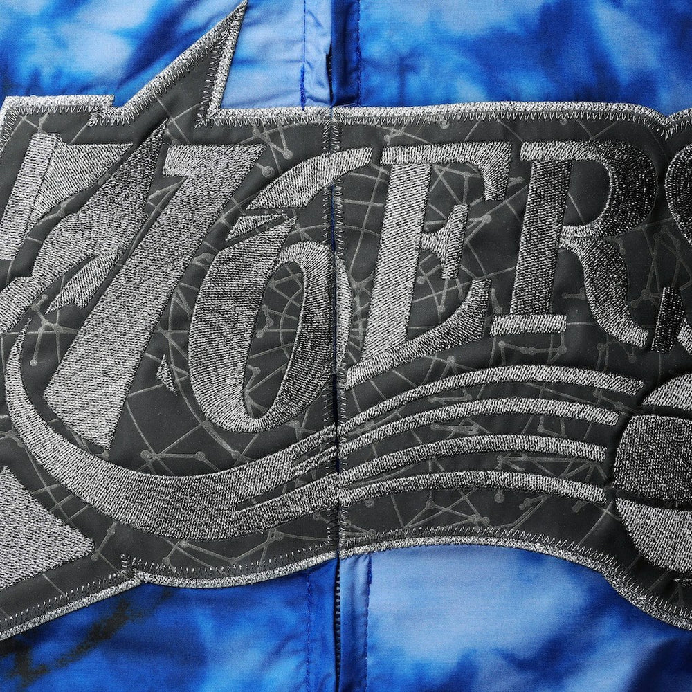 Philadelphia 76ers Women's Galaxy Sublimated Windbreaker Pullover Full-Zip Hoodie Royal | Mitchell & Ness discount