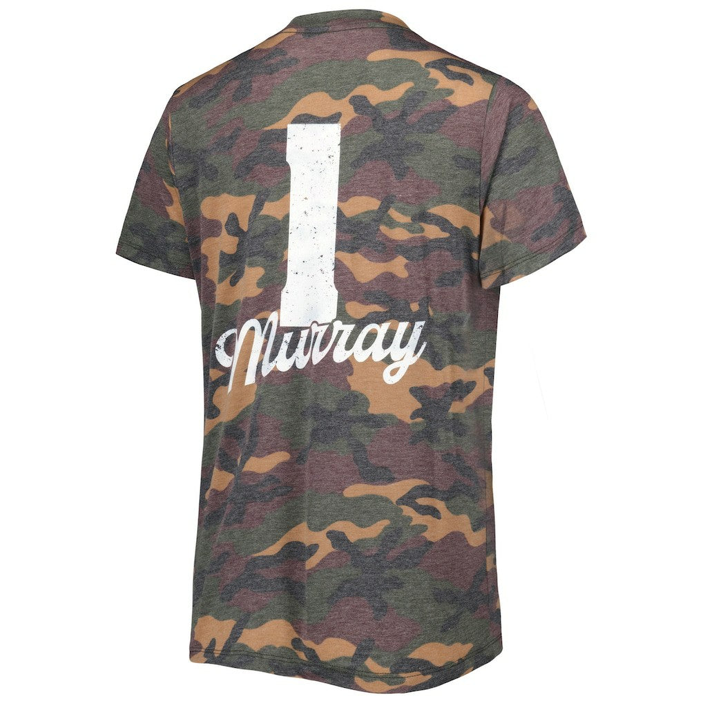 Kyler Murray Arizona Cardinals Majestic Threads Women's Name & Number V-Neck Tri-Blend T-Shirt Camo
