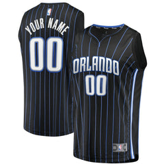 Orlando Magic Youth Fast Break Replica Custom Jersey Black Icon Edition | Fanatics Lifestyle