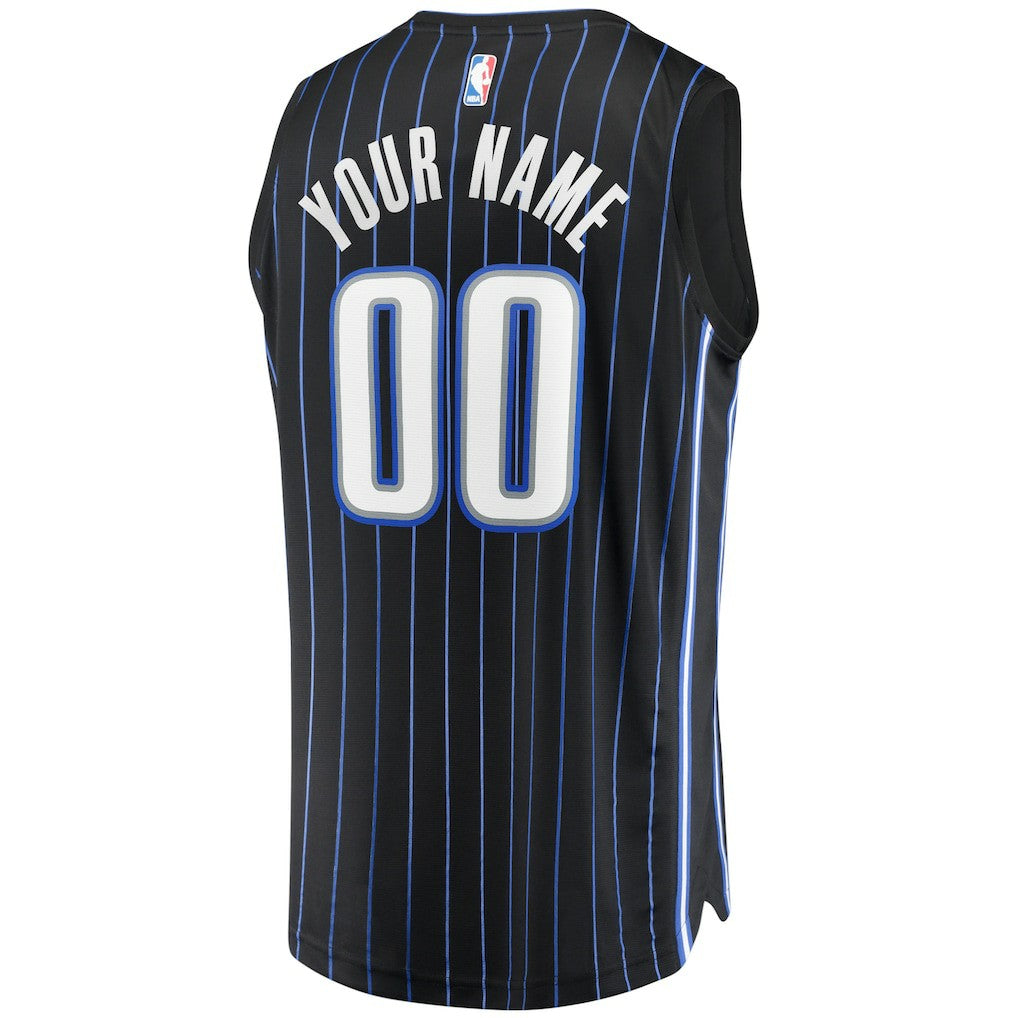 Orlando Magic Youth Fast Break Replica Custom Jersey Black Icon Edition | Fanatics Lifestyle