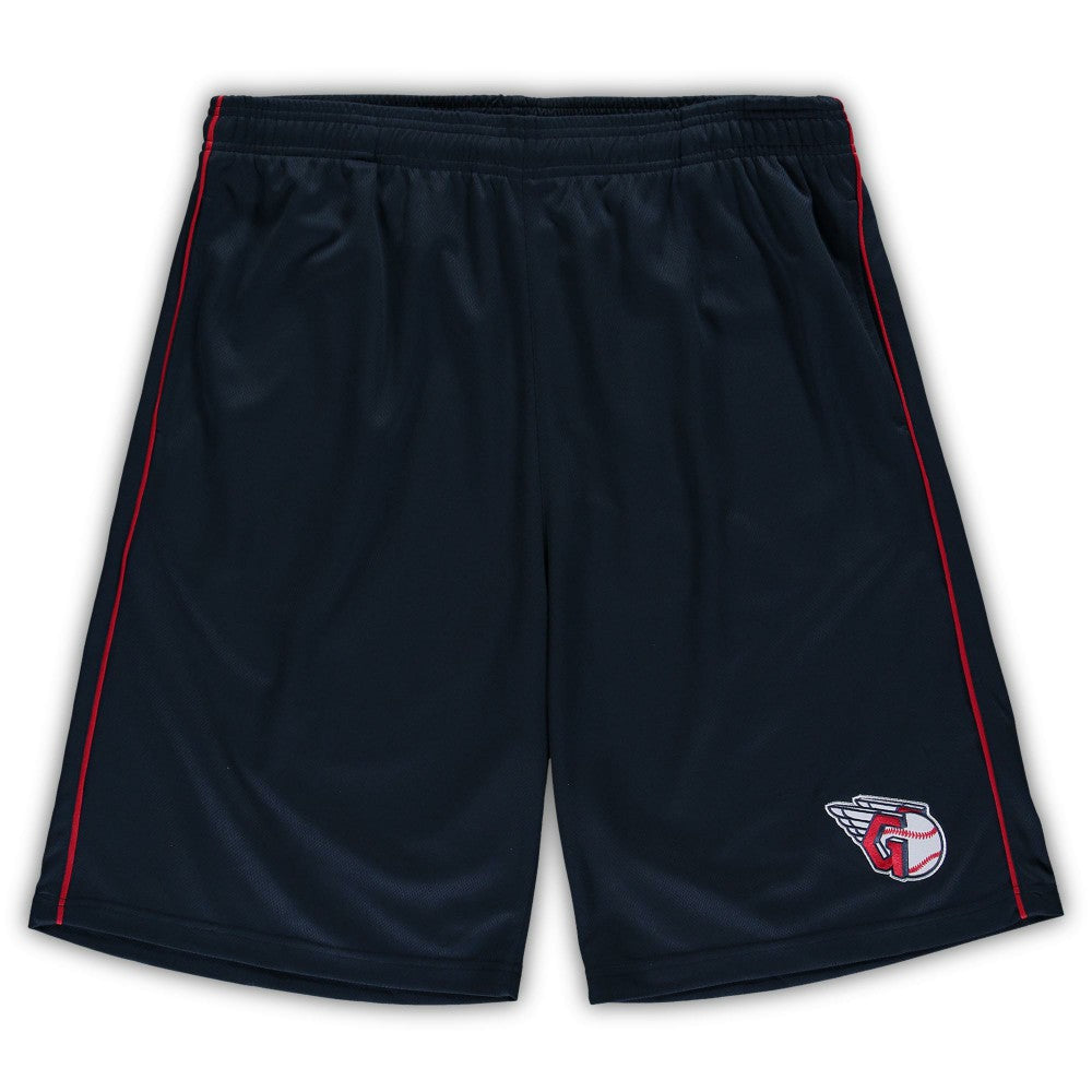 Cleveland Guardians Big & Tall Mesh Shorts - Navy - MLB Online