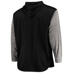 San Francisco Giants Big & Tall Wordmark Club Pullover Hoodie - Black/Heathered Black - MLB on Sale