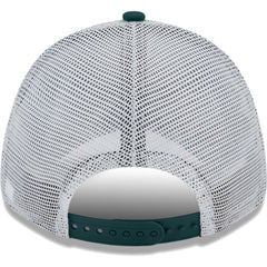 Athletics New Era Logo Patch 9FORTY Trucker Snapback Hat - Green/White - New Era Lifestyle