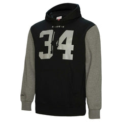 Mitchell & Ness Bo Jackson Las Vegas Raiders Retired Player Name & Number Pullover Hoodie Black