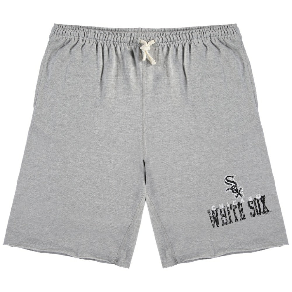 Chicago White Sox Big & Tall French Terry Shorts - Heathered Gray - MLB Online