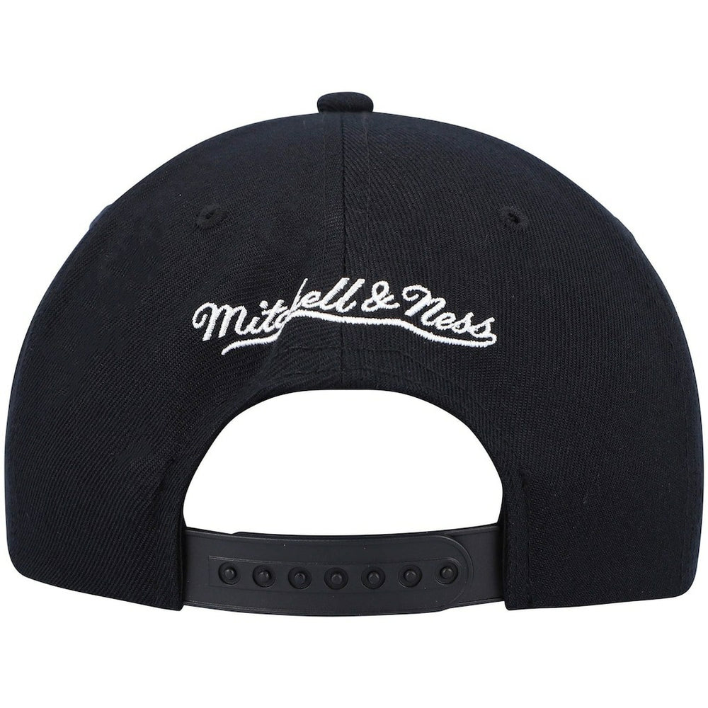 Boston Celtics Hardwood Classics Script 2.0 Snapback Hat Black | Mitchell & Ness Lifestyle