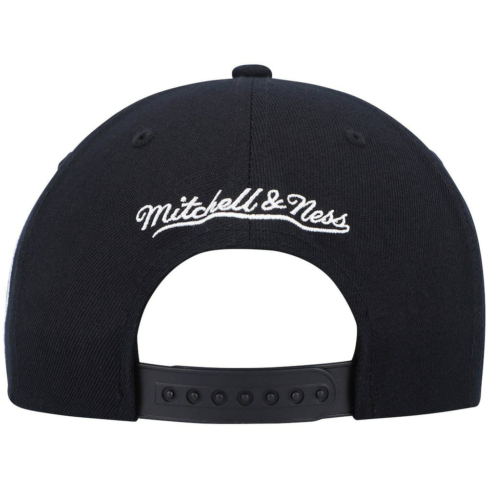 Brooklyn Nets Hardwood Classics Script 2.0 Snapback Hat Black | Mitchell & Ness discount