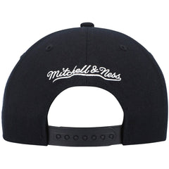 Brooklyn Nets Hardwood Classics Script 2.0 Snapback Hat Black | Mitchell & Ness discount