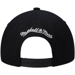 Golden State Warriors Hardwood Classics Script 2.0 Snapback Hat for sale Black | Mitchell & Ness outlet