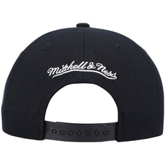 Indiana Pacers Hardwood Classics Script 2.0 Snapback Hat Black | Mitchell & Ness