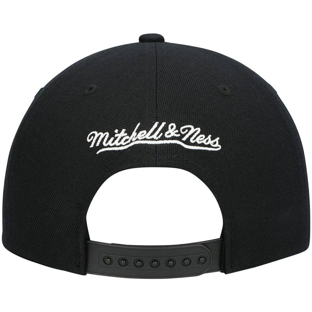 Memphis Grizzlies Hardwood Classics Script 2.0 Snapback Hat Black | Mitchell & Ness online