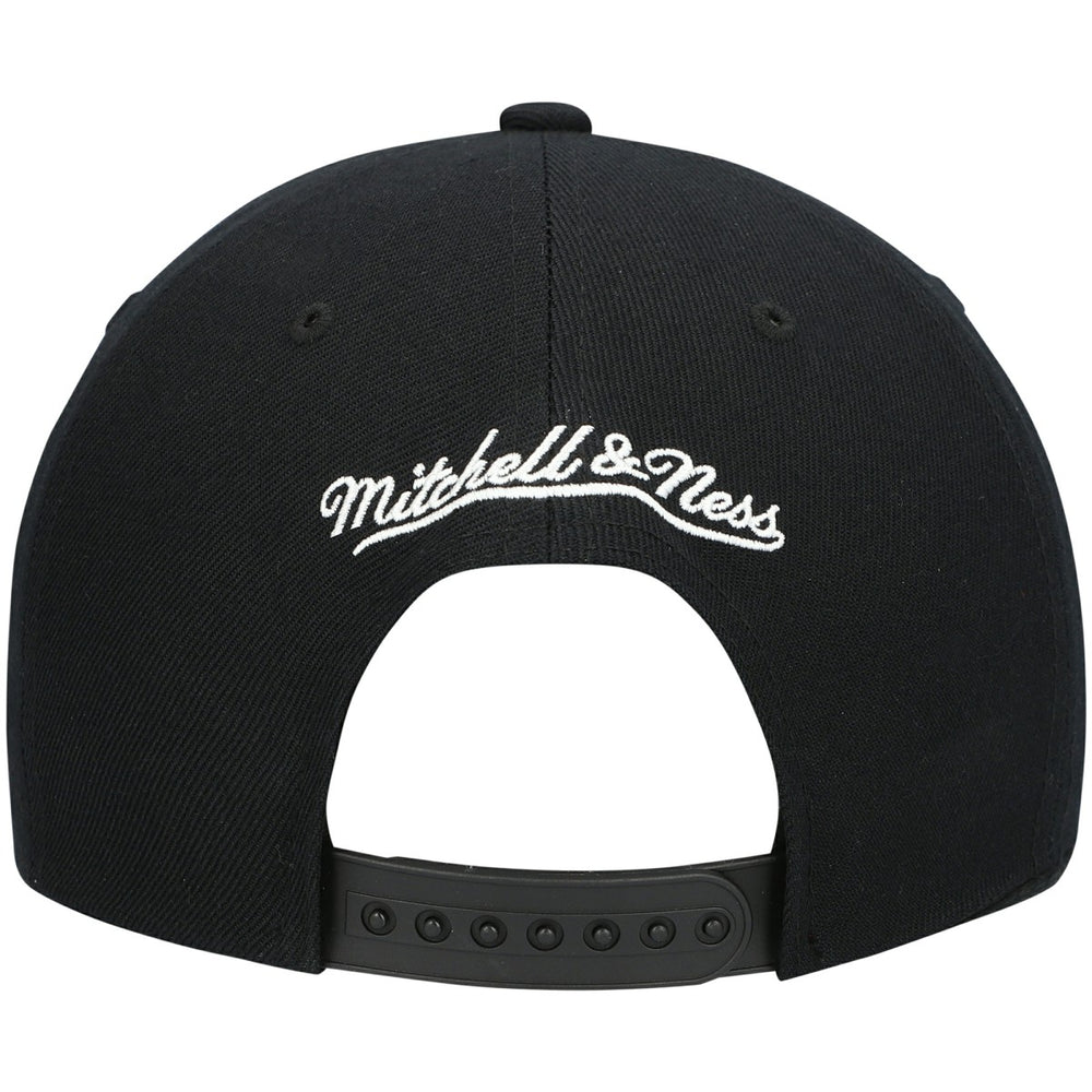 Miami Heat Hardwood Classics Script 2.0 Snapback Hat Black | Mitchell & Ness online
