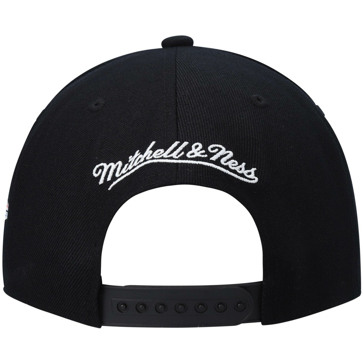 Oklahoma City Thunder Hardwood Classics Script 2.0 Snapback Hat Black | Mitchell & Ness online