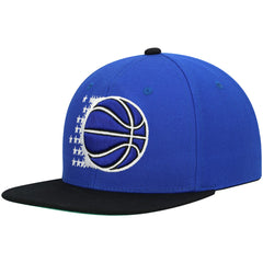Orlando Magic Hardwood Classics Team Two-Tone 2.0 Snapback Hat Blue/Black | Mitchell & Ness online