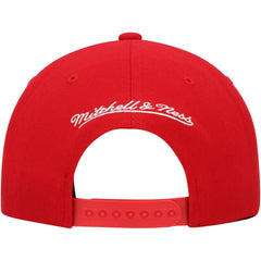 Atlanta Hawks Hardwood Classics Team Ground 2.0 Snapback Hat Red | Mitchell & Ness for sale