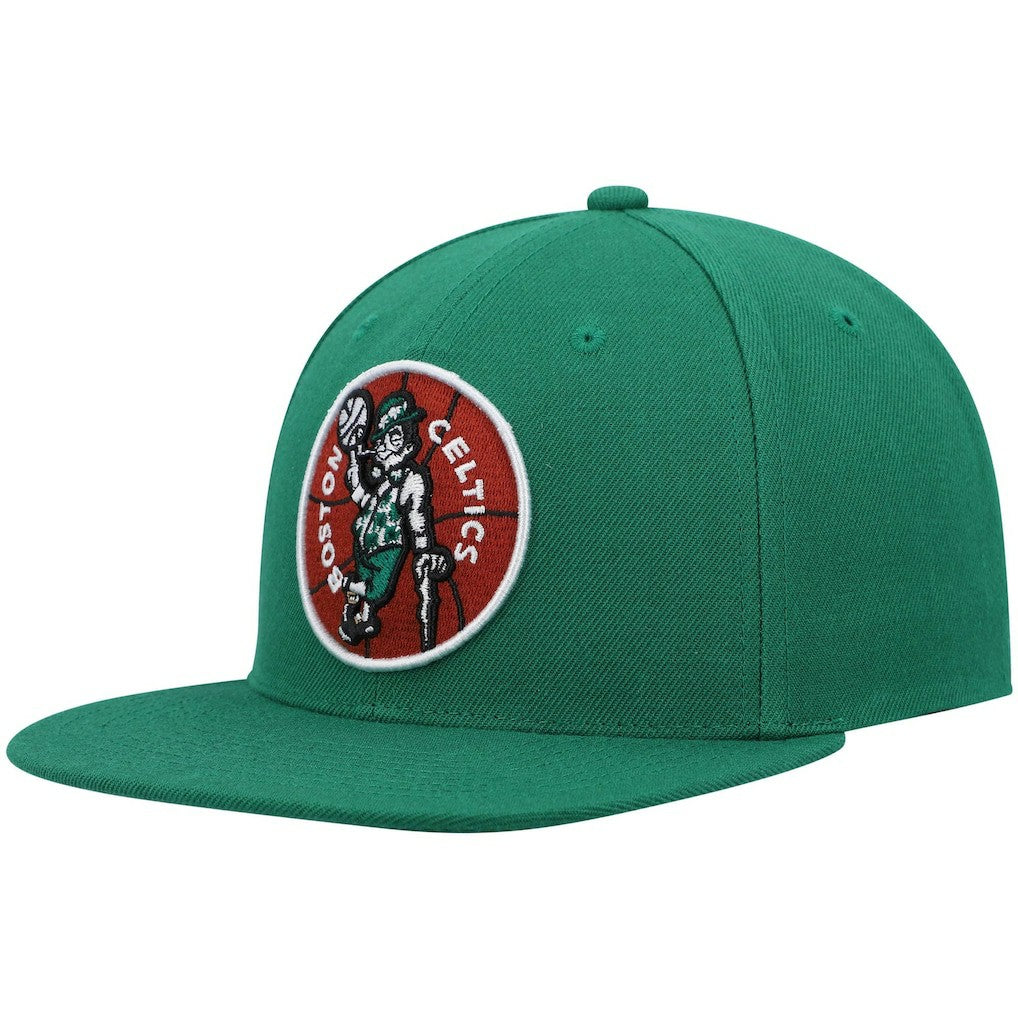 Boston Celtics Hardwood Classics Team Ground 2.0 Snapback Hat Kelly Green | Mitchell & Ness online