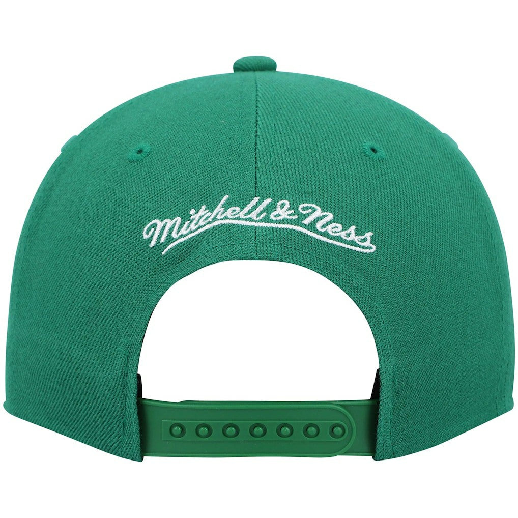 Boston Celtics Hardwood Classics Team Ground 2.0 Snapback Hat Kelly Green | Mitchell & Ness online