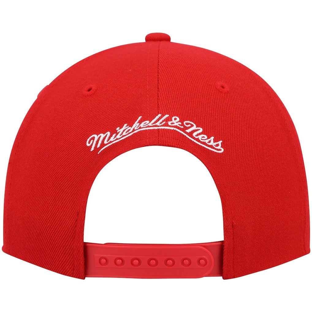 Chicago Bulls Hardwood Classics Team Ground 2.0 Snapback Hat Red | Mitchell & Ness for sale