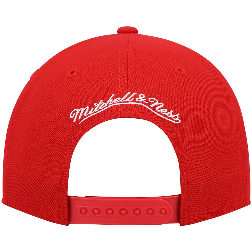 Chicago Bulls Hardwood Classics Team Ground 2.0 Snapback Hat Red | Mitchell & Ness for sale