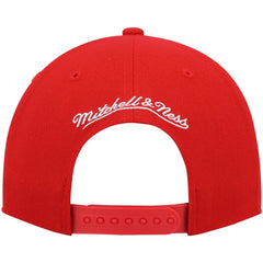 Chicago Bulls Hardwood Classics Team Ground 2.0 Snapback Hat Red | Mitchell & Ness for sale