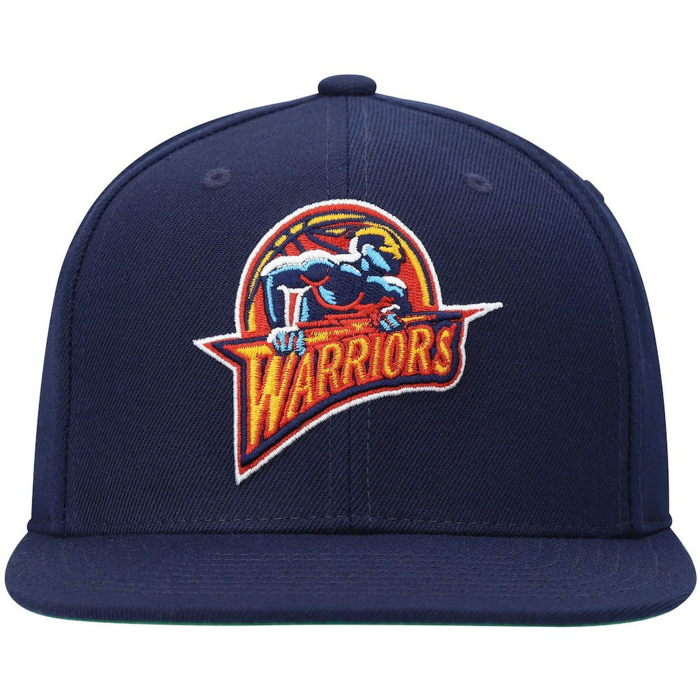 Golden State Warriors Hardwood Classics Team Ground 2.0 Snapback Hat for sale Navy | Mitchell & Ness for sale