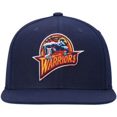 Golden State Warriors Hardwood Classics Team Ground 2.0 Snapback Hat for sale Navy | Mitchell & Ness for sale