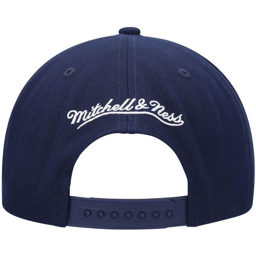 Golden State Warriors Hardwood Classics Team Ground 2.0 Snapback Hat for sale Navy | Mitchell & Ness for sale