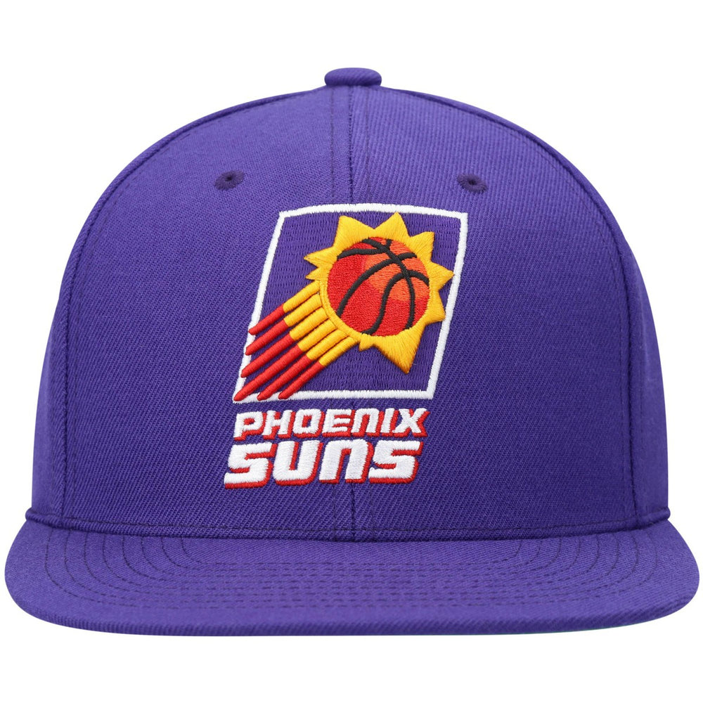 Phoenix Suns Hardwood Classics Team Ground 2.0 Snapback Hat Purple | Mitchell & Ness