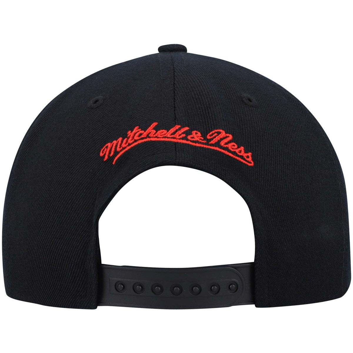 Toronto Raptors Team Two-Tone 2.0 Snapback Hat Black/Red | Mitchell & Ness discount