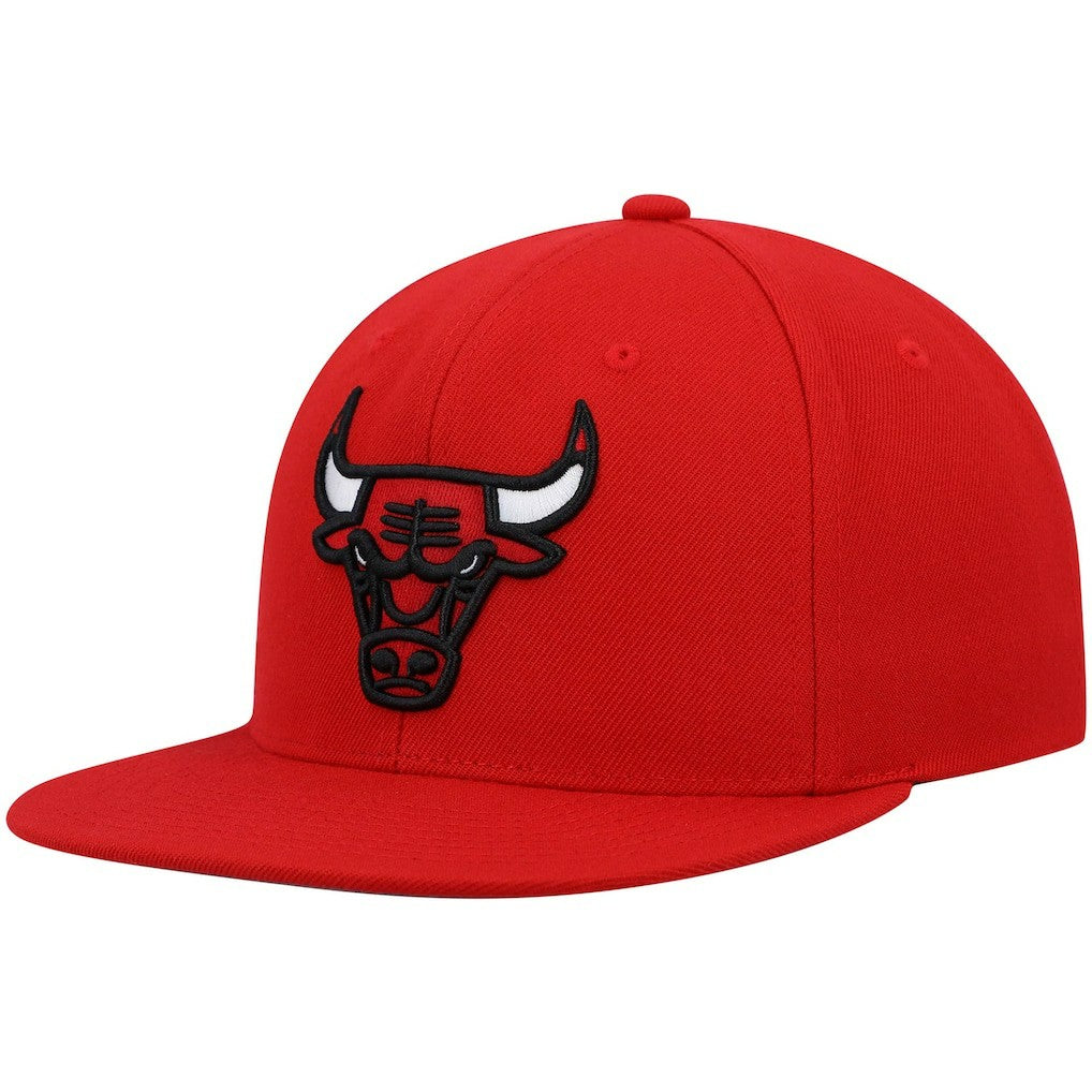 Chicago Bulls Ground 2.0 Snapback Hat Red | Mitchell & Ness