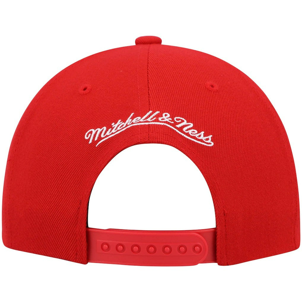 Chicago Bulls Ground 2.0 Snapback Hat Red | Mitchell & Ness