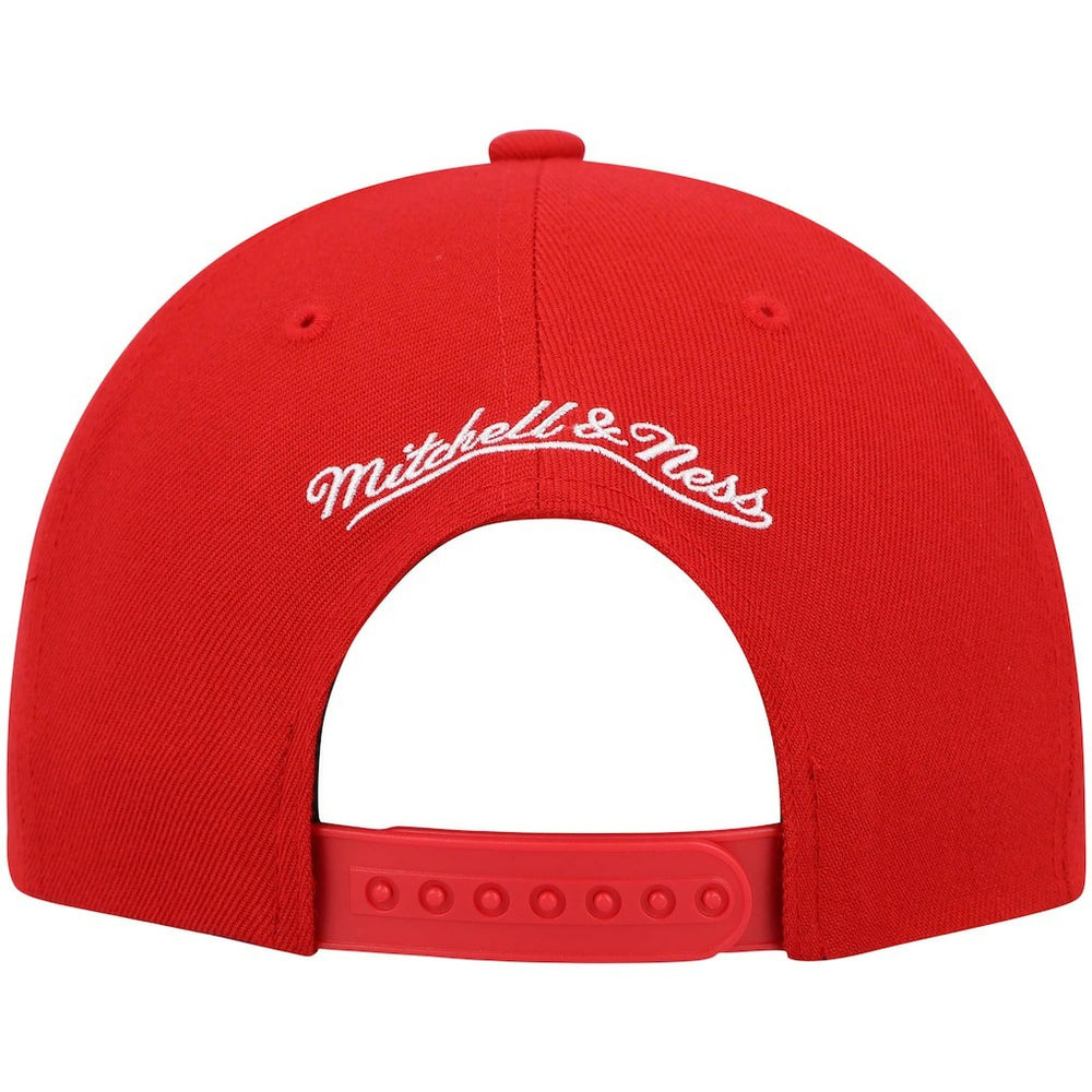 Chicago Bulls Ground 2.0 Snapback Hat Red | Mitchell & Ness