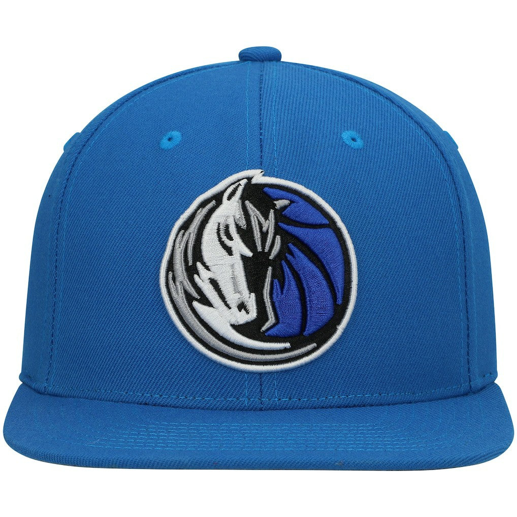 Dallas Mavericks Ground 2.0 Snapback Hat Blue | Mitchell & Ness discount