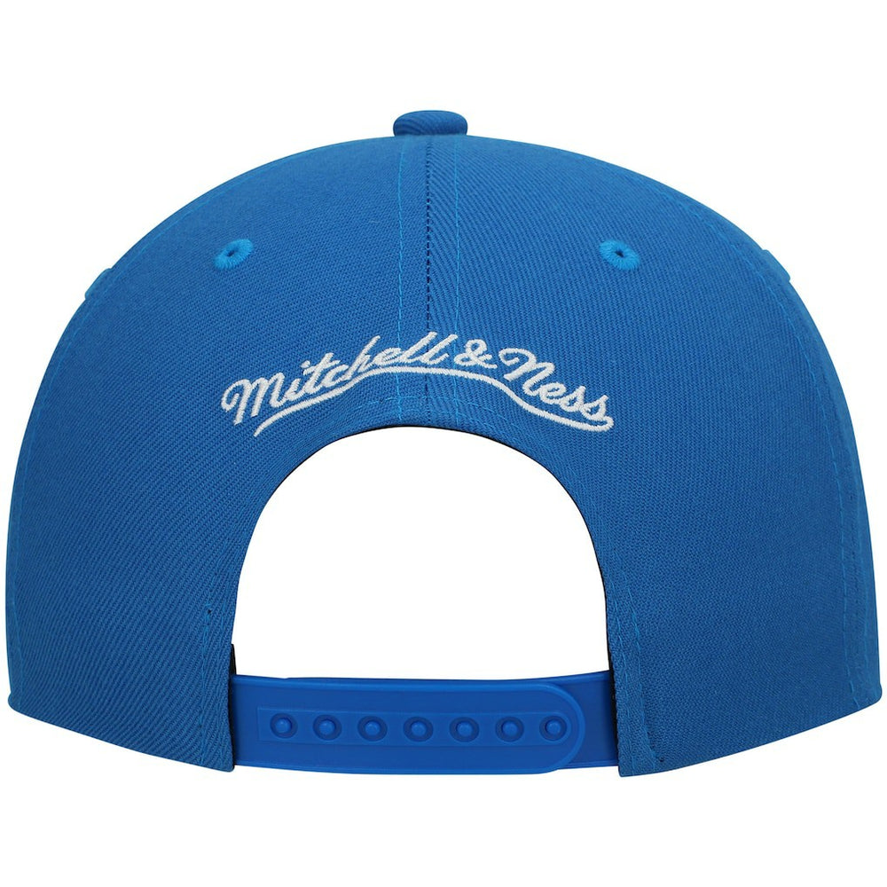 Dallas Mavericks Ground 2.0 Snapback Hat Blue | Mitchell & Ness discount