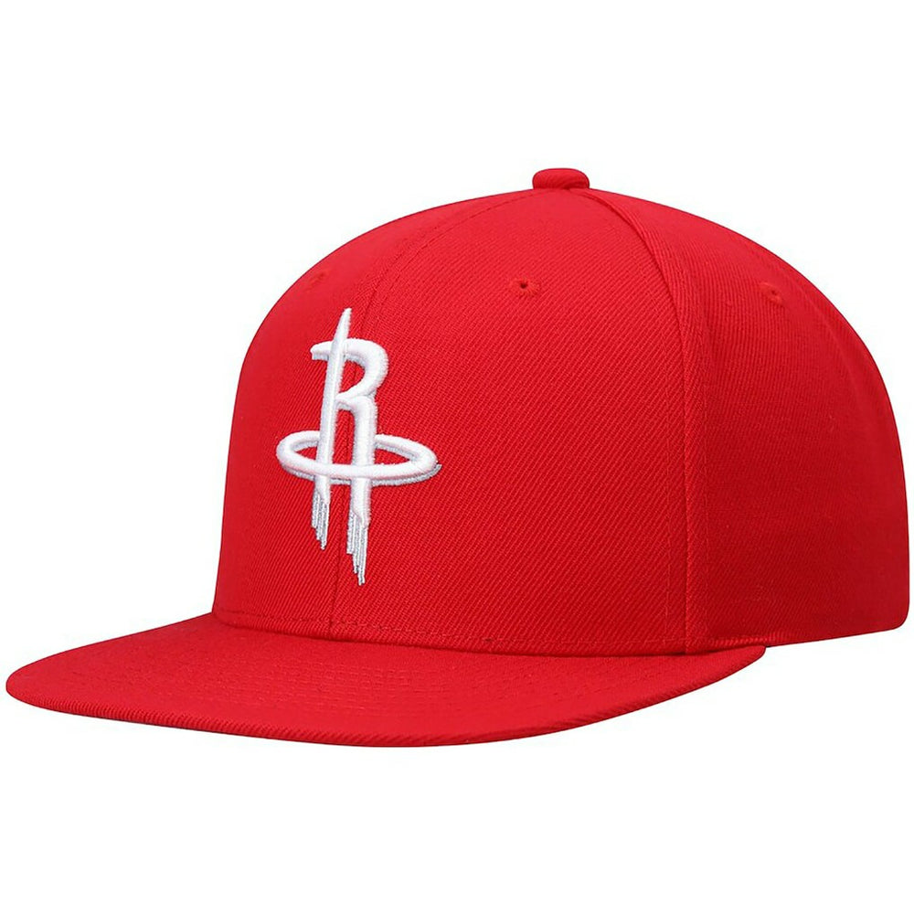 Houston Rockets Ground 2.0 Snapback Hat Red | Mitchell & Ness