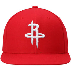 Houston Rockets Ground 2.0 Snapback Hat Red | Mitchell & Ness