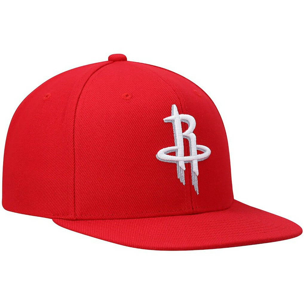 Houston Rockets Ground 2.0 Snapback Hat Red | Mitchell & Ness