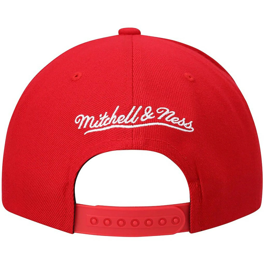 Houston Rockets Ground 2.0 Snapback Hat Red | Mitchell & Ness