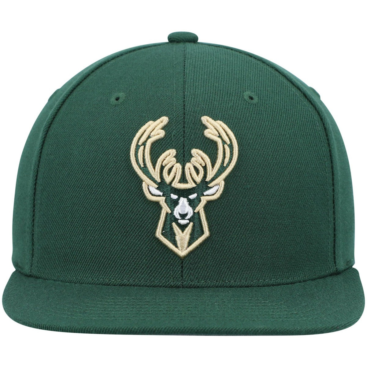 Milwaukee Bucks Ground 2.0 Snapback Hat Hunter Green | Mitchell & Ness US