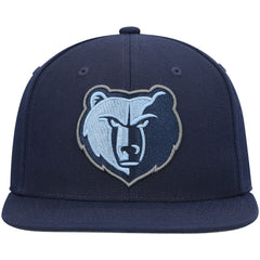 Memphis Grizzlies Ground 2.0 Snapback Hat Navy | Mitchell & Ness for sale