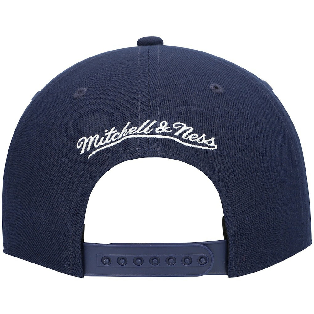 New Orleans Pelicans Ground 2.0 Snapback Hat Navy | Mitchell & Ness US