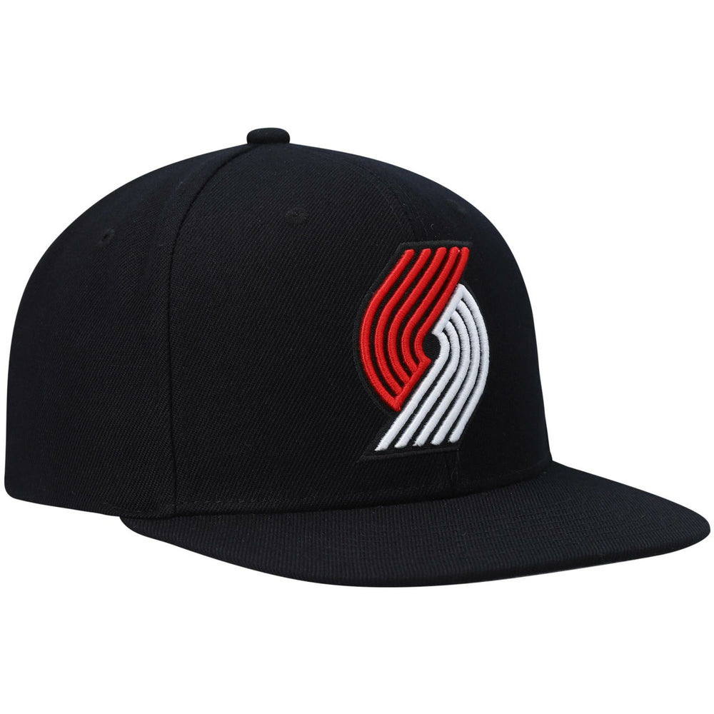 Portland Trail Blazers Ground 2.0 Snapback Hat Black | Mitchell & Ness discount