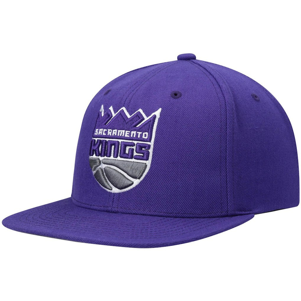 Sacramento Kings Ground 2.0 Snapback Hat for sale Purple | Mitchell & Ness