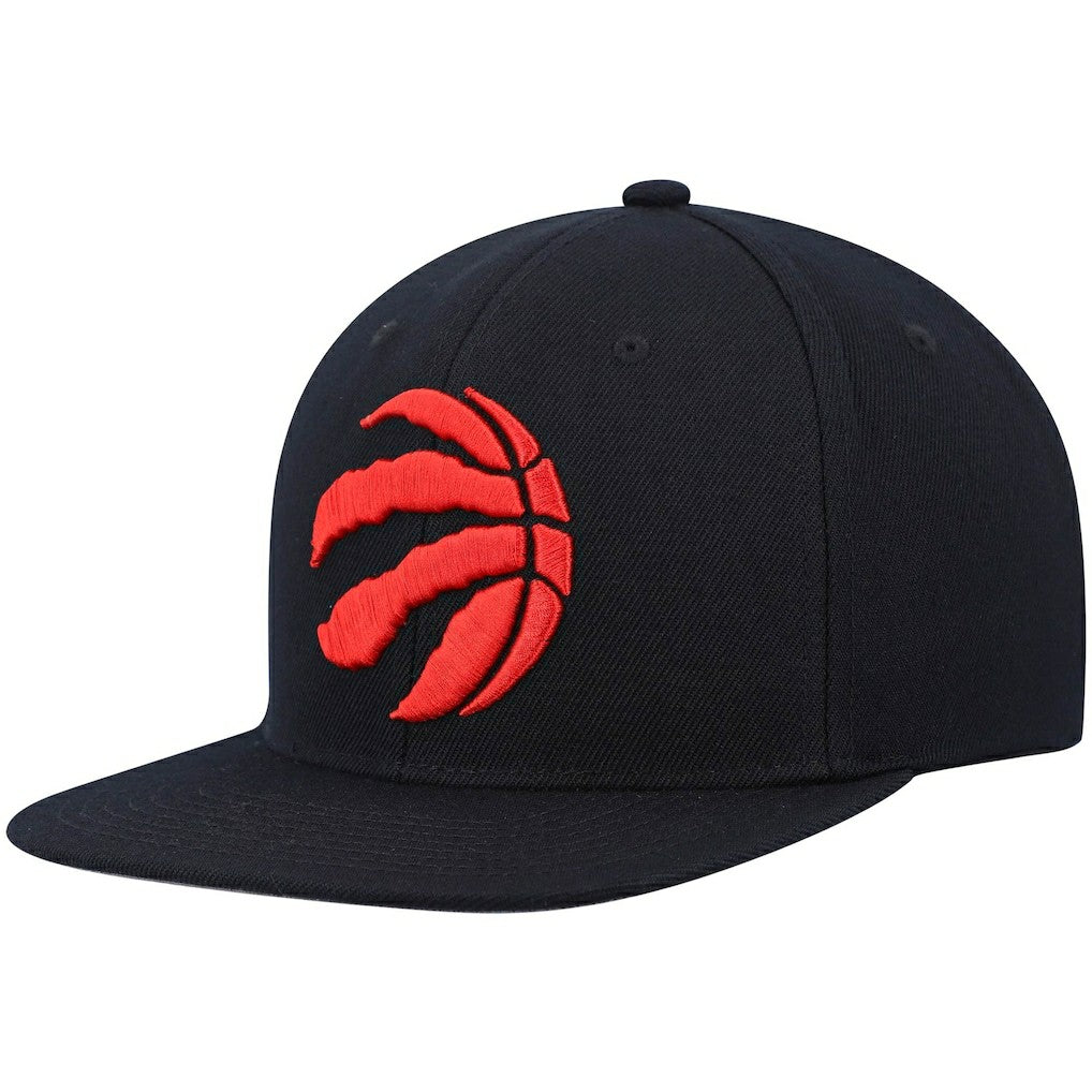Toronto Raptors Ground 2.0 Snapback Hat Black | Mitchell & Ness